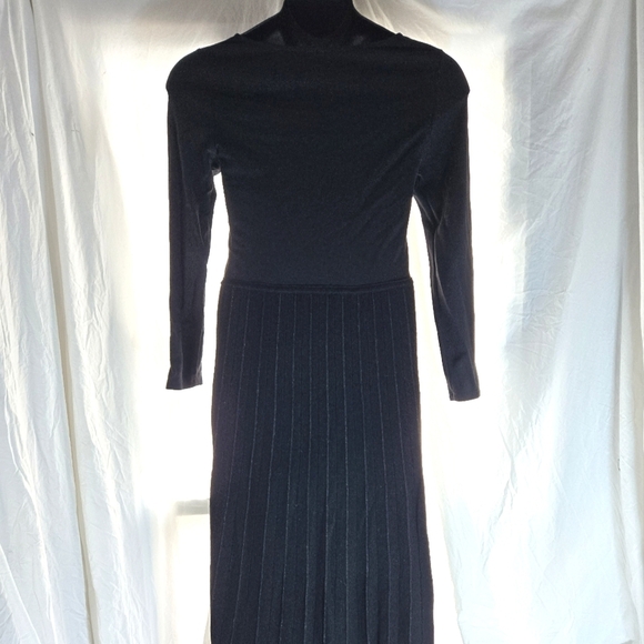 Soft Surroundings Black Winter Dress EUC - Picture 4 of 9